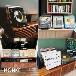 Aufbewahrung für Vinyl-Schallplatten (60 LPs) – wearemonke