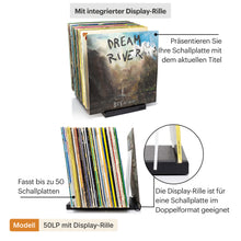 Laden Sie das Bild in den Galerie-Viewer, MÖNKE Vinyl Record Storage and Holder